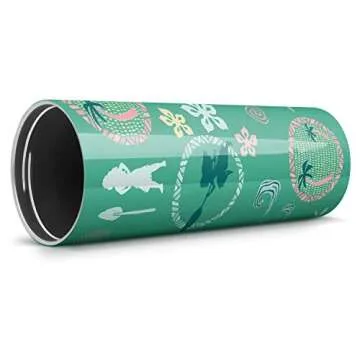 Simple Modern Disney Character Insulated Tumbler Cup with Flip Lid and Straw Lid | Reusable Stainless Steel Water Bottle Iced Coffee Travel Mug | Classic Collection | 24oz Moana Te Fiti Adventure