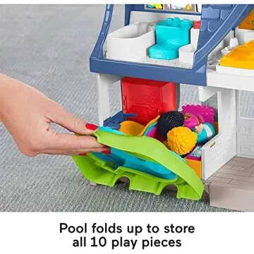 Fisher-Price Little People Play House Fun Learning Toy