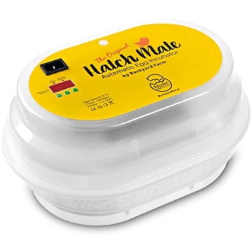 HatchMate™ Egg Incubator for 9-12 Eggs - Automatic Turning & Humidity Control