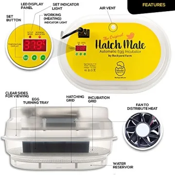 HatchMate™ Egg Incubator - Automatic Turning for 9-12 Eggs