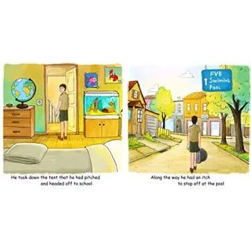 Funny Book Peter Pitched a Tent - Great Gift Idea