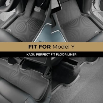3D MAXpider Custom Fit Floor Mats for Tesla Model Y
