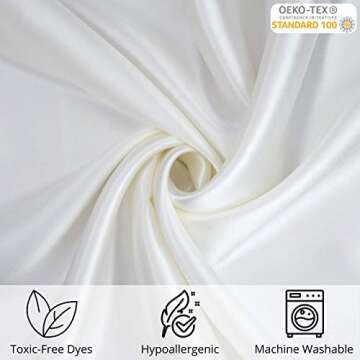 Celestial Silk 100% Silk Pillowcase for Hair Zippered Luxury 25 Momme Mulberry Silk Charmeuse Silk o...