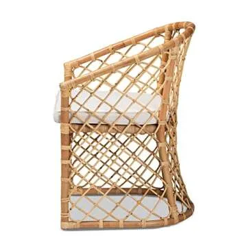 Stylish Baxton Studio Orchard Rattan Dining Chair