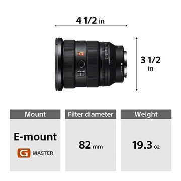 Sony FE 16-35mm F2.8 GM II Lightweight Wide-angle Lens