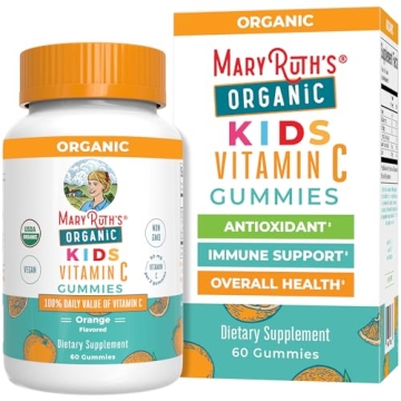 MaryRuth's Organic Kids Vitamin C Gummies - Immune Support & Health