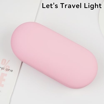 Cauyuan Eyeglass Case 2-in-1 Travel Case for Glasses