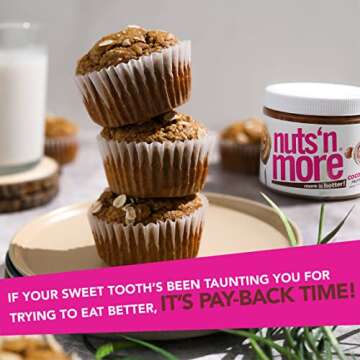 Nuts ‘N More Cocoa Hazelnut Butter - High Protein, Keto Spread