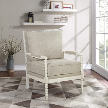 Kaylee Spindle Accent Chair - Elegant Comfort for Your Home