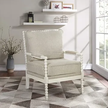 Kaylee Spindle Accent Chair - Elegant Comfort for Your Home