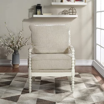 Kaylee Spindle Accent Chair - Elegant Comfort for Your Home