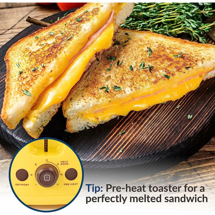 Nostalgia Grilled Cheese Sandwich Toaster - Yellow