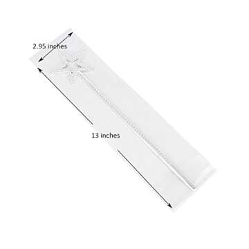 Qeuly Star Wand Silver Fairy Wand 13 Inches Angel Wand Star Magic Princess Wands Plating Silver Star Stick for Girl¡¯s Princess Costume (Silver)