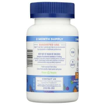 MaryRuth Organics Vitamin C Gummies | Supplement for Immune Support & Overall Health | Immune Support Supplement | Vitamin C for Adults & Kids | Vegan | Non-GMO | 60 Servings