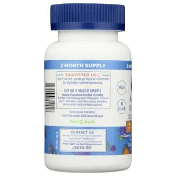 MaryRuth Organics Vitamin C Gummies | Supplement for Immune Support & Overall Health | Immune Support Supplement | Vitamin C for Adults & Kids | Vegan | Non-GMO | 60 Servings