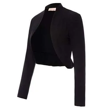 Elegant Belle Poque Women's Bolero Jacket - Perfect for All Occasions