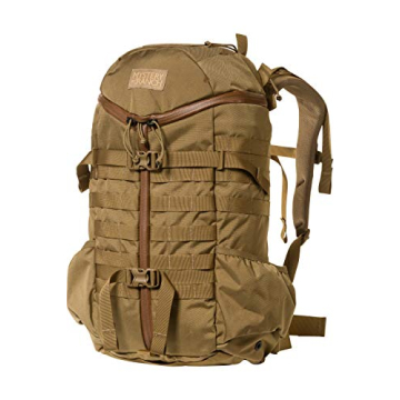 Mystery Ranch 2 Day Backpack - Tactical Daypack Molle Hiking Packs, Coyote, SM/MD