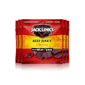 Teriyaki Beef Jerky Multipack – 7g Protein Snacks