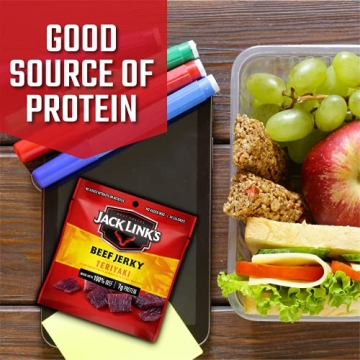 Teriyaki Beef Jerky Multipack – 7g Protein Snacks