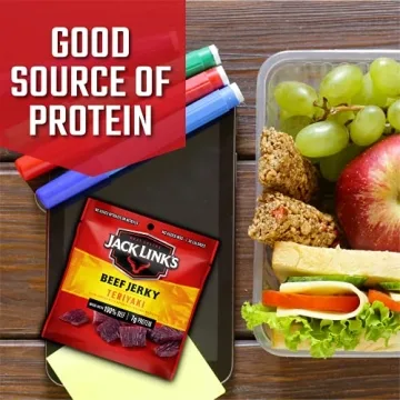 Teriyaki Beef Jerky Multipack – 7g Protein Snacks