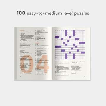 100 Stress-Relieving Crossword Puzzles for Brain Health