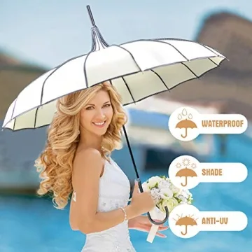 VIVI SKY Pagoda Peak Old-Fashioned Umbrella Parasol