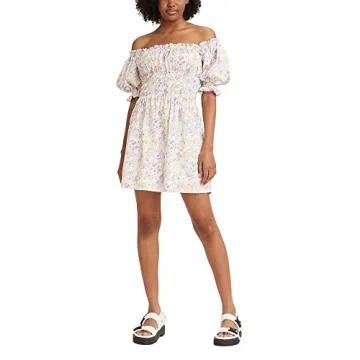 Levi's Women's Verenne Mini Dress | Caitlyn Floral, Multi-Color, Size Large