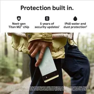 Google Pixel 6 5G, Unlocked - 128GB, Stormy Black, Renewed