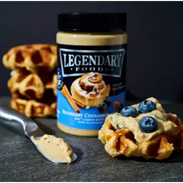Delicious Keto-friendly Almond Butter Blueberry Cinnamon