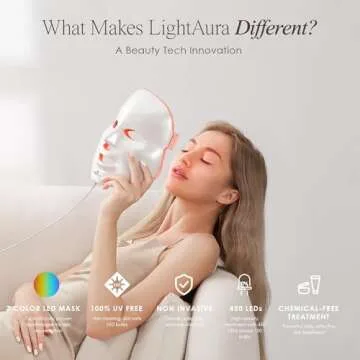 Project E Beauty LED Face Mask with 7 Color Options