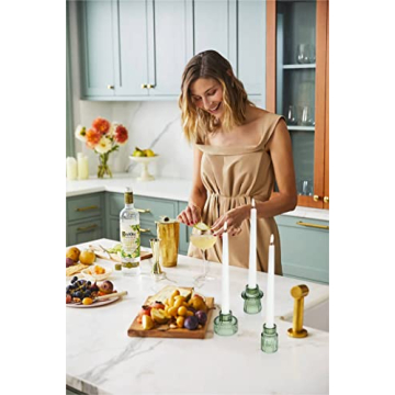 Elegant Vixdonos Glass Candle Holders for Home Decor