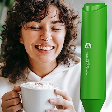 Powerful Handheld Milk Frother for Creamy Lattes and More