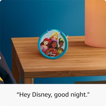 Amazon Echo Pop Kids (newest model), Designed for kids, with parental controls, Includes 6 months of Amazon Kids+, Disney Princess