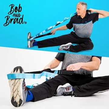 BOB AND BRAD 12 Loop Yoga Stretch Strap for Flexibility