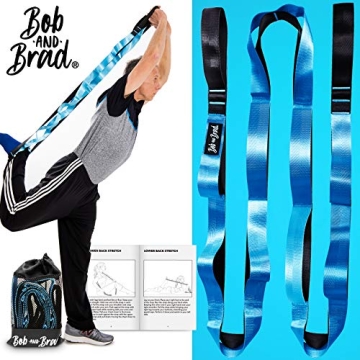 BOB AND BRAD 12 Loop Yoga Stretch Strap for Flexibility