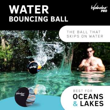 Waboba Pro Water Bouncing Ball - Fun for Everyone