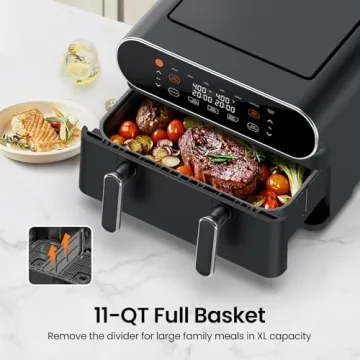 Topzee 11-QT Air Fryer - Versatile & Easy to Clean