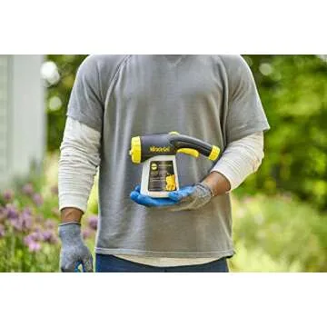 Miracle-Gro Performance Organics Garden Feeder, 12 oz. - Includes First Feeding of Miracle-Gro Performance Organics Plant Nutrition Inside - Feed Vegetables, Flowers and Herbs While Watering