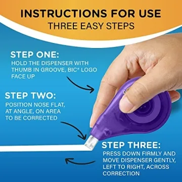 BIC Wite-Out Correction Tape, 39.3 Feet, 2-Count Pack