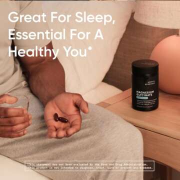 Sports Research Magnesium Glycinate for Calm Restful Sleep
