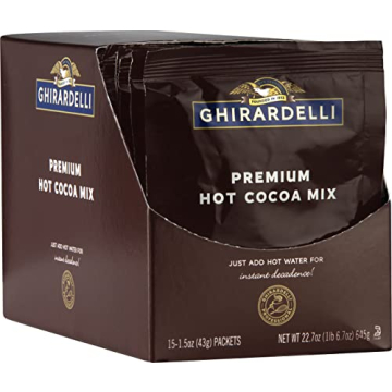 Ghirardelli Hot Cocoa Envelopes - Rich Chocolate Treats