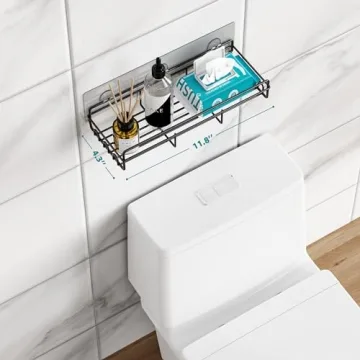Moforoco Shower Shelf - Adjustable and Rustproof Organizer