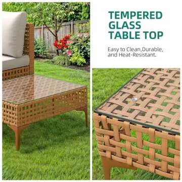 YITAHOME 7-Piece All-Weather Patio Furniture Set