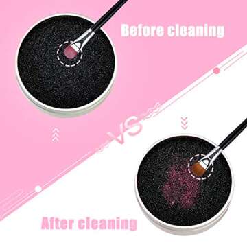 Effortless Makeup Brush Cleaning with TailaiMei Sponge