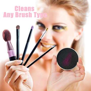 Effortless Makeup Brush Cleaning with TailaiMei Sponge
