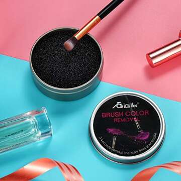 Effortless Makeup Brush Cleaning with TailaiMei Sponge