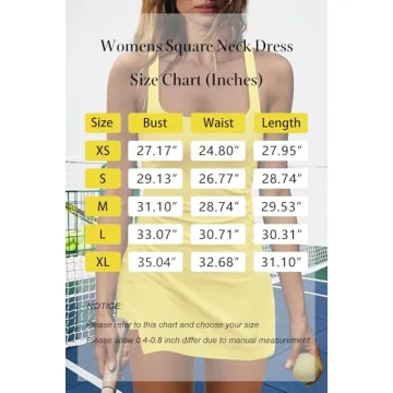 Stylish Nirovien Women’s Tennis Dress with Built-in Shorts