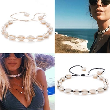 Nackiy Handmade Sea Shell Necklace for Summer Style