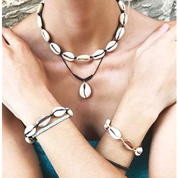 Nackiy Handmade Sea Shell Necklace for Summer Style