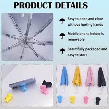 AXLORP Phone Umbrella - Sunshade and Holder for Phones